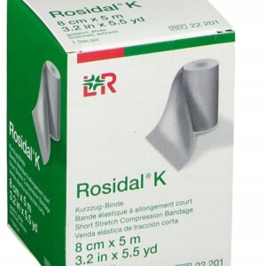Rosidal K 8cm* 5m 1pc benda elastica compressiva a breve elasticità